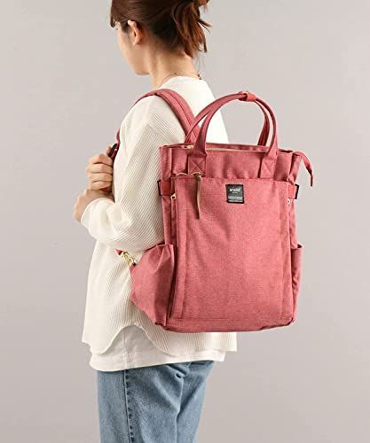 デニムブルー [アネロ 2WAY リュック A4 多収納 POST ATC1225Z デニム