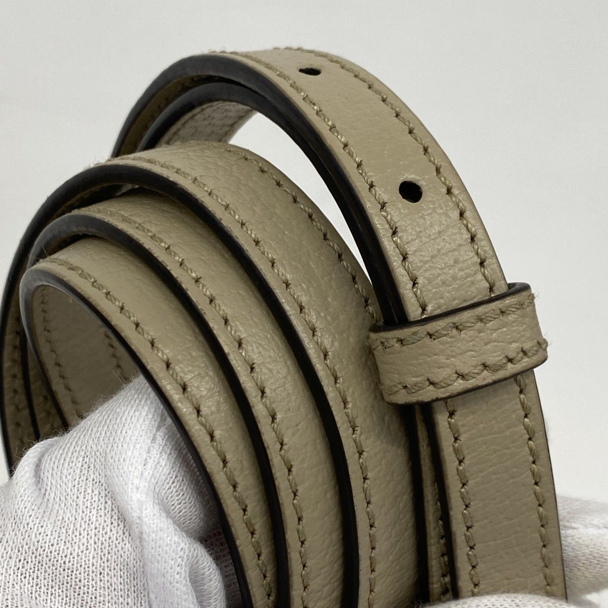 5ga0537-b-h】グッチ ハンドバッグ オフィディア 547551 PVC ベージュ  