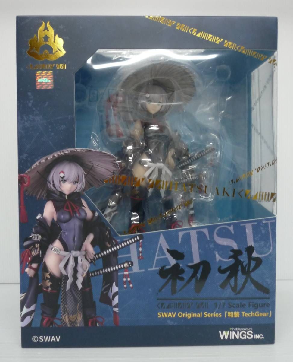 開封品】初秋 「和装TechGear」 1/7 PVC＆ABS製塗装済み完成品【箱やや