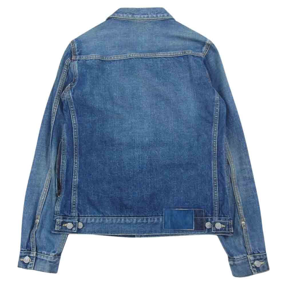 VISVIM ビズビム 0118105006003 18SS SS 101 JKT DAMAGED デニム ジャケット インディゴブルー系 2【中古】 VISVIM ビズビム 0118105006003 18SS SS 101 JKT DAMAGED デニム