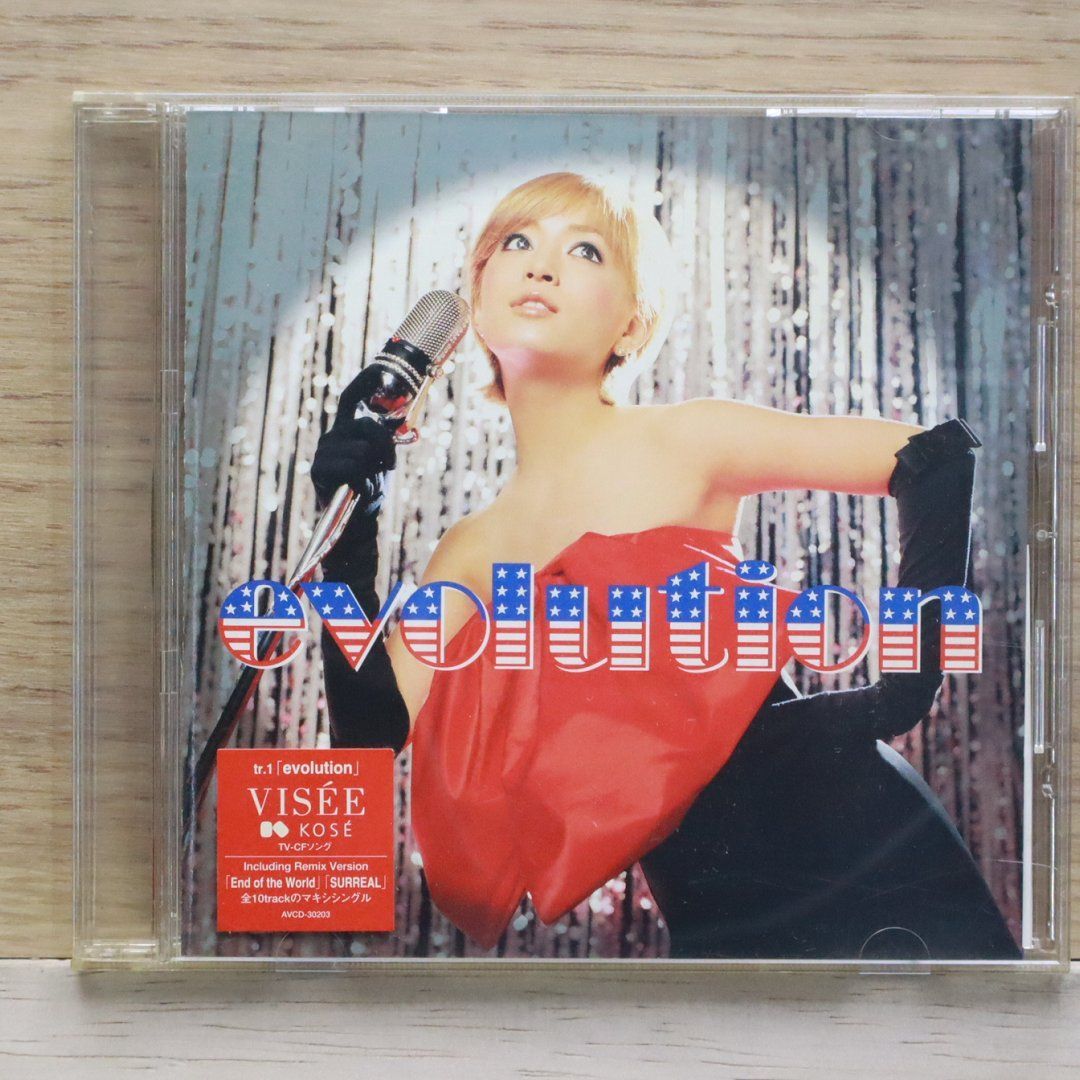 国内盤CD☆浜崎あゆみ/Ayumi Hamasaki □ evolution 【AVCD30203