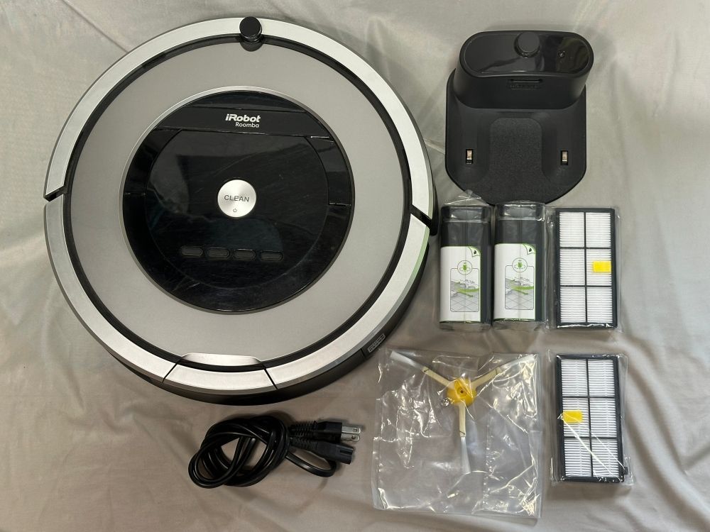 【箱あり美品】IROBOT ルンバ 876 稼働品 iRobot社 掃除機 ロボット掃除機 ルンバ876 シルバー