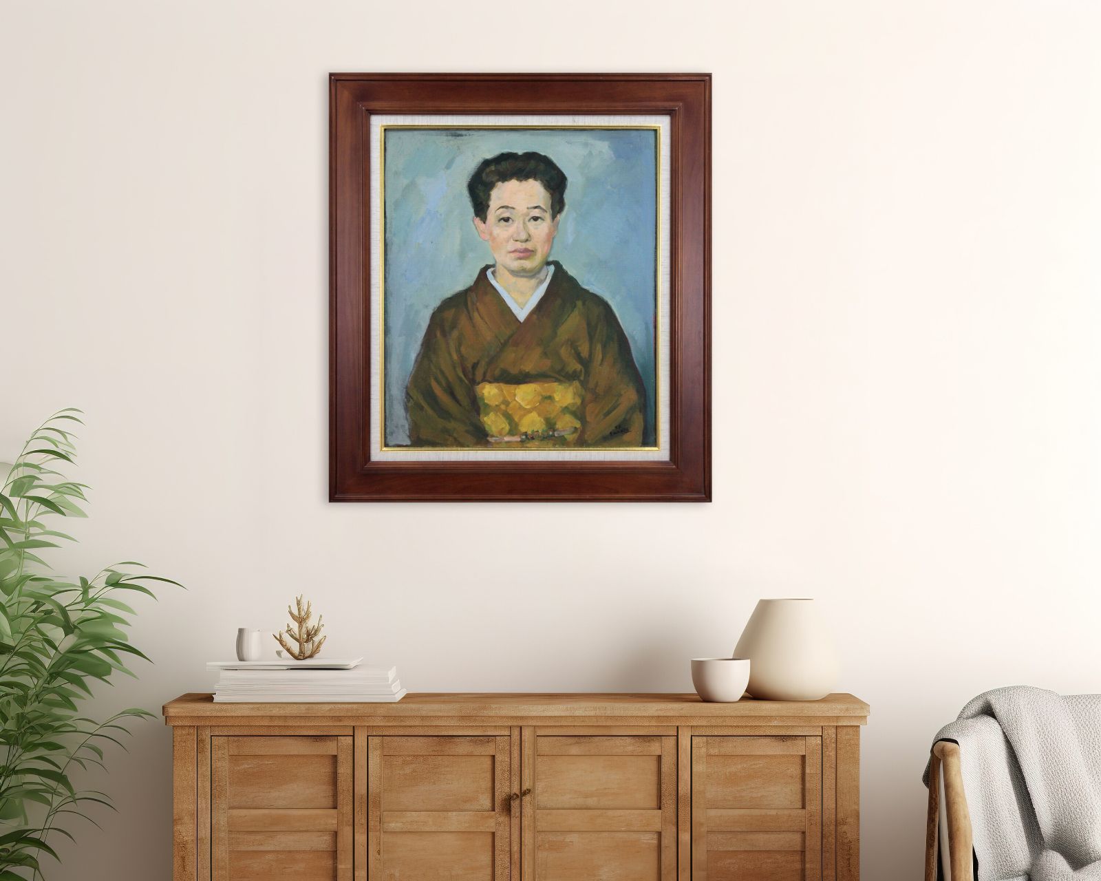 中居定雄『人物』油彩画【真作保証】 絵画 中居定雄『人物』油彩画【真作保証】 絵画 - メルカリ