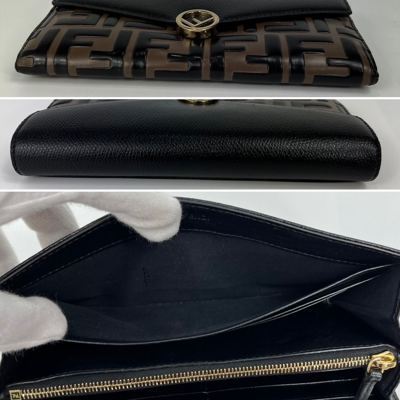 かはそう様専用 美品☆ FENDI フェンディ 長財布 コンチネンタル
