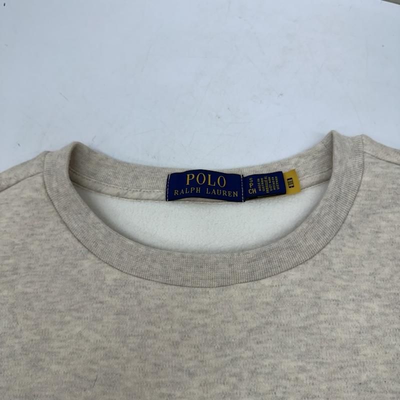 POLO RALPH LAUREN　トレーナー　スウェット　ベージュ　ロゴ刺繍 楽天市場】ラルフローレン（カラーベージュ）（スウェット
