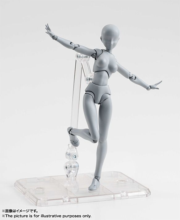 ジャンク品】S.H.フィギュアーツ ボディちゃん DX SET(Gray Color Ver