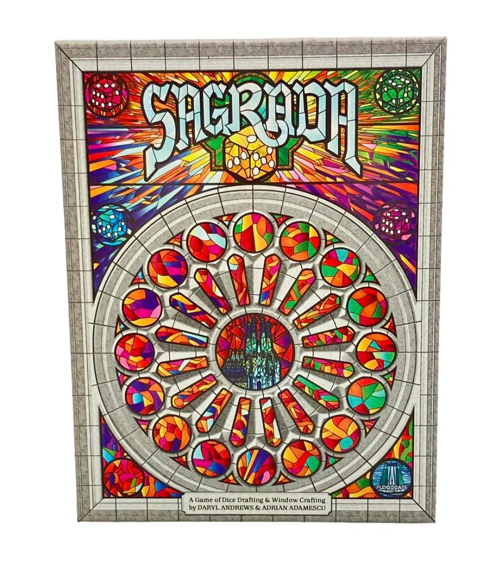美品 Floodgate Games ボードゲーム Sagrada サグラダ 日本語訳付き
