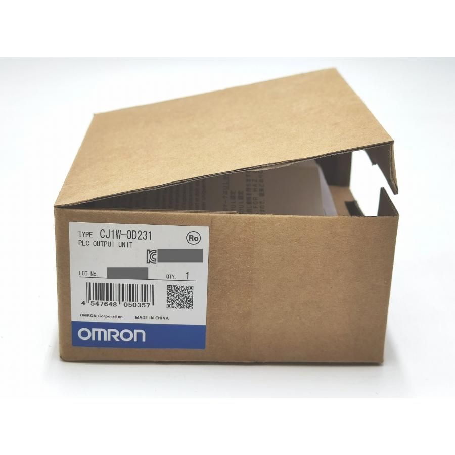 インボイス対応 箱のみ開封済み 未使用 オムロン CJ1W-OD231 OMRON CJ1W-OD231 | CJシリーズ 出力ユニット CJ1W-OC／OA／OD | オムロン