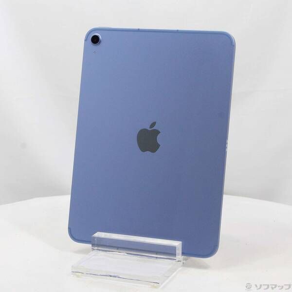 中古品〕 iPad(A16) 128GB ブルー MD7G4J／A SIMフリー【368】 128GB