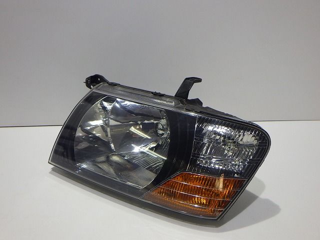 パジェロ V75W V73W 後期 HIDヘッドライト 左右 V75w パジェロ 三菱純正ヘッドライト左右セット