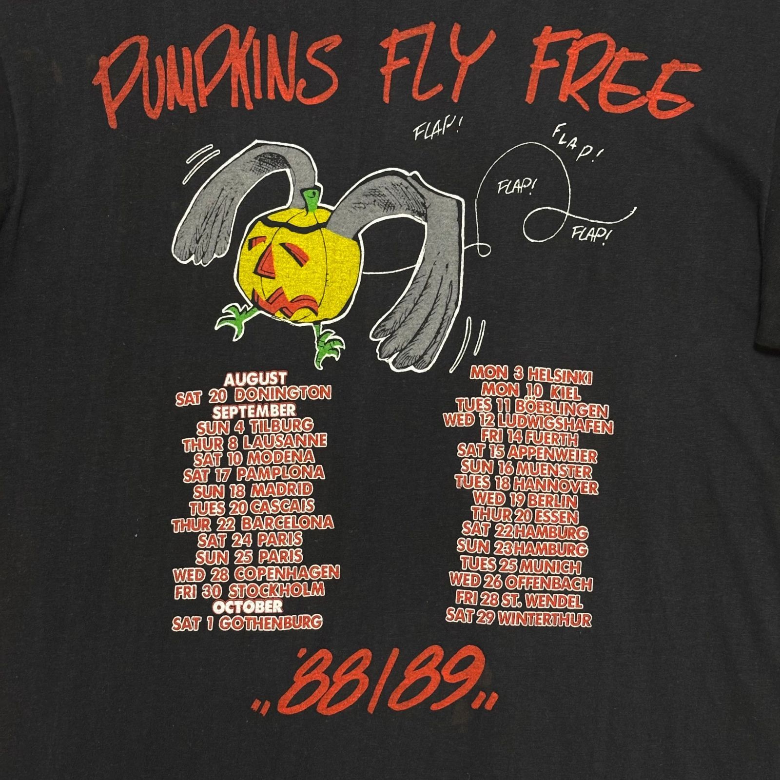 HELLOWEEN ハロウィン メタルバンド Tシャツ 1988年 ツアーtee