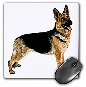 3Dローズ 犬 ジャーマン シェパード ‐ ジャーマン シェパード - マウス パッド - マウスパッド - mp_654_1 (並行輸入)