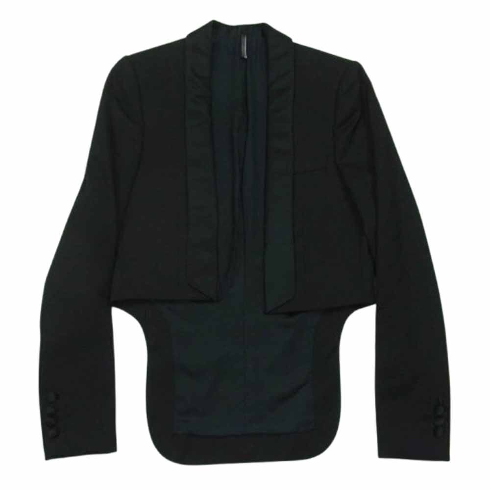 DIOR HOMME ディオールオム 06SS 6EF2028020 エディ期 スワローテイル タキシード 燕尾 ジャケット ブラック系 40