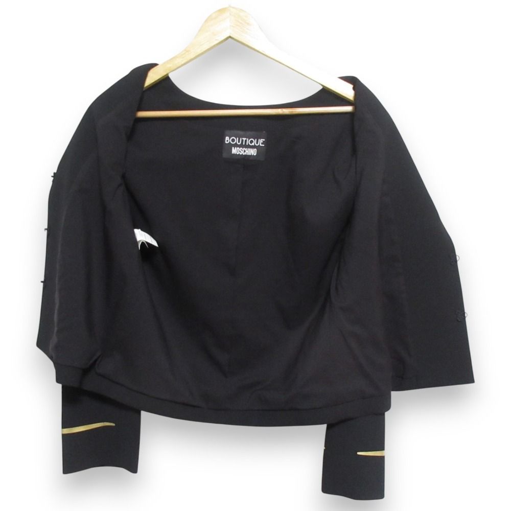 【BOUTIQUE MOSCHINO/ブティック モスキーノ】カットソー I40 美品 BOUTIQUE MOSCHINO ブティック モスキーノ トロンプルイユ