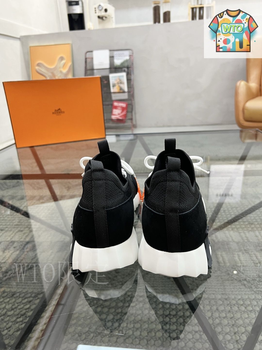 HERMES エルメス Bouncing スニーカー02-1 - メルカリ