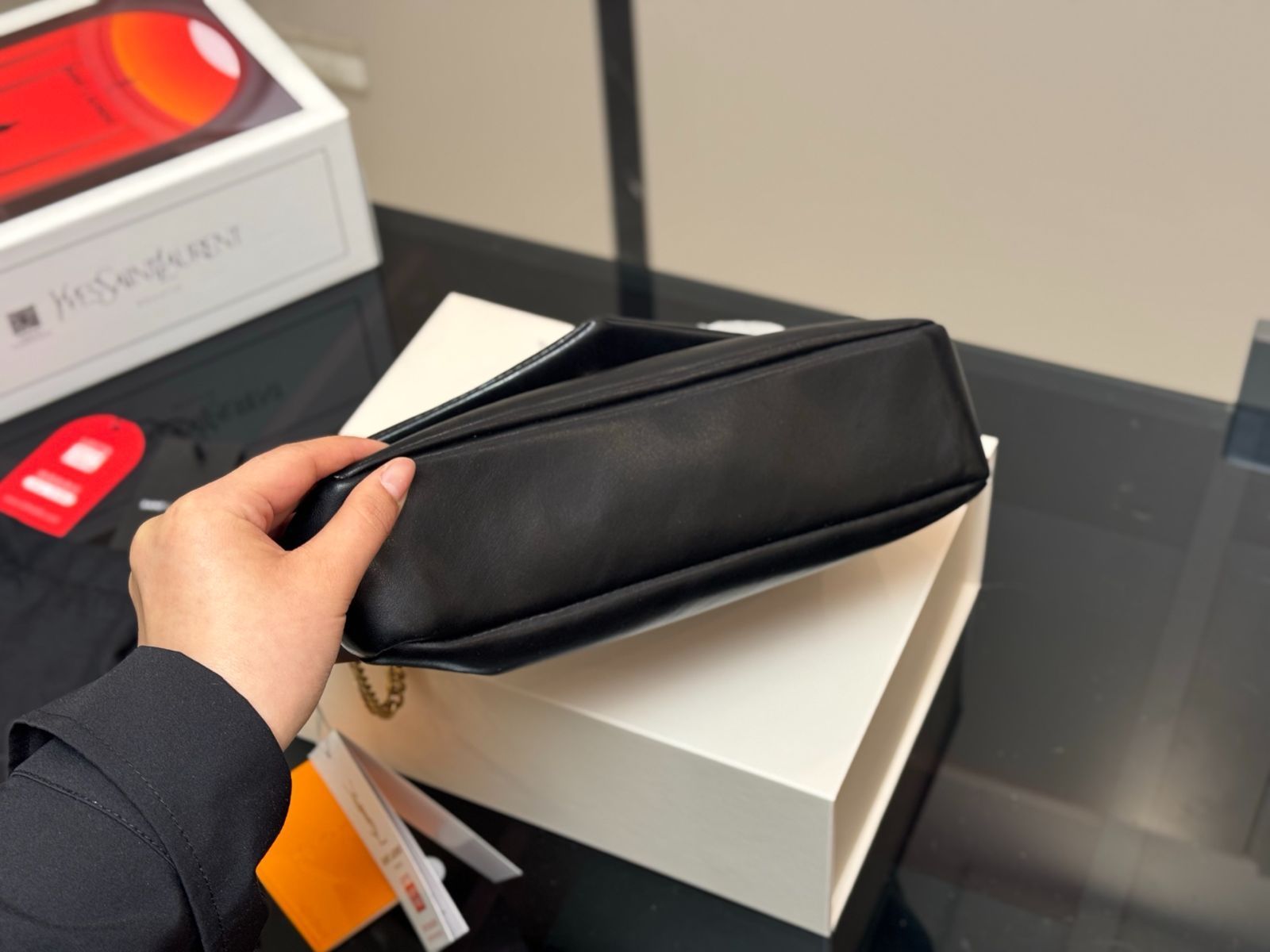 【関税&送料込】Saint Laurent Calypso Media CALYPSO medium in grained lambskin | Saint Laurent | YSL US