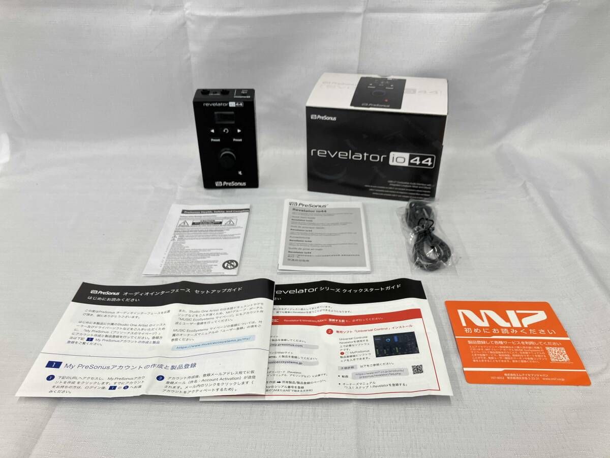 PreSound オーディオインターフェイス revelator io44