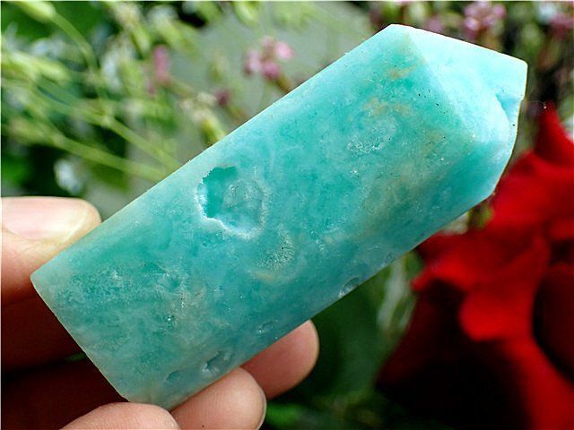 1430g AAA級☆天然ラブラドライト六角柱YT0K2/167K01A