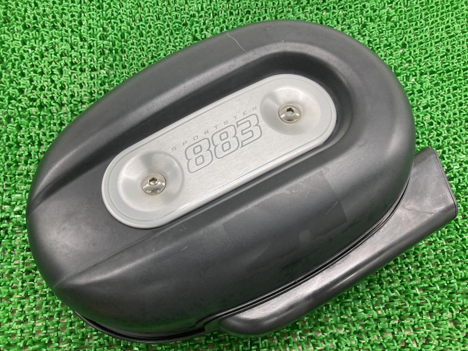 XL883R エアクリーナーボックス 5HD4CS2157K447*** ハーレー 純正 バイク 部品 2007年式外し 割れ欠け無し 品薄 希少品 エンブレム 車検 Genuine:22212028