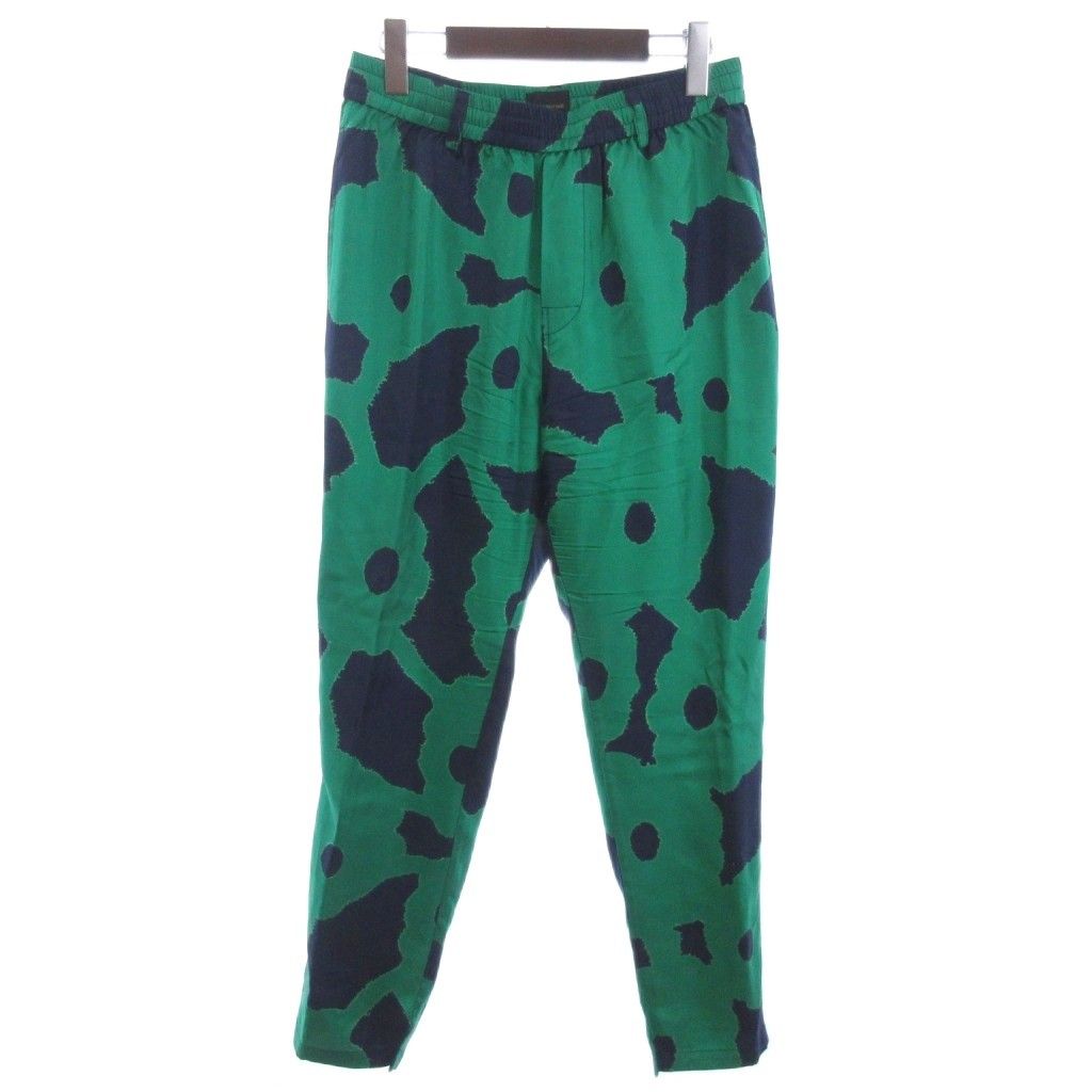 バナナタイム　ハナガラ　テーパードパンツ　シルク100% バナナタイム ハナガラ テーパードパンツ シルク100% バナナ