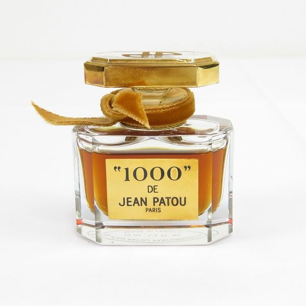 廃盤希少美品JEAN PATOU ジャンパトゥ1000 15ml ジャンパトゥ 香水 1000 ミル パルファム シリアルナンバータグ