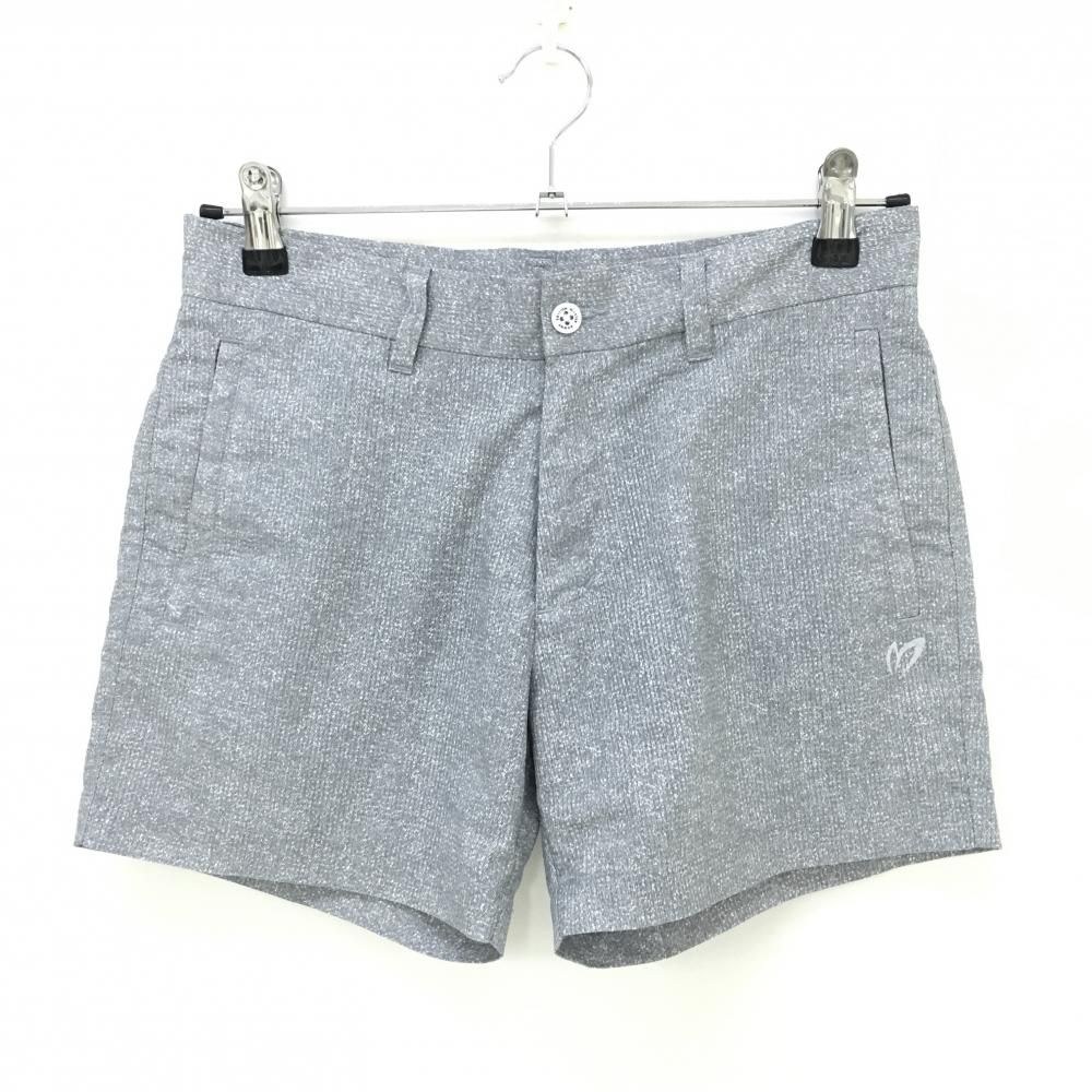 ☆特価☆【美品】マスターバニー ショートパンツ 杢グレー メッシュ調 