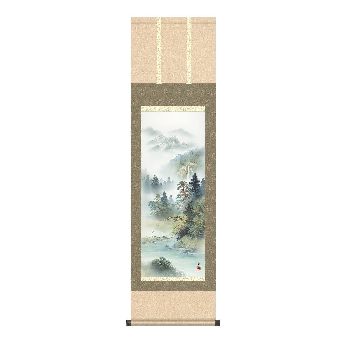 【真作】絵画　沢健　油彩10号　信州　奥信濃の自然を描いた油彩風景画　W98 真作】絵画 沢健 油彩10号 信州 奥信濃の自然を描いた