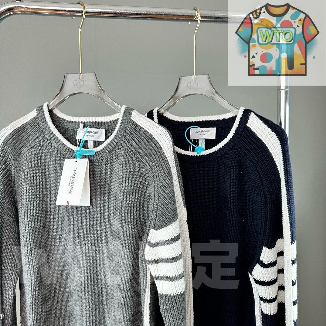 THOM BROWNE ネイビー ストライプ袖 パーカー サイズ1 三越伊勢丹 | THOM BROWNE/トムブラウン_men 通販 | コットン 4