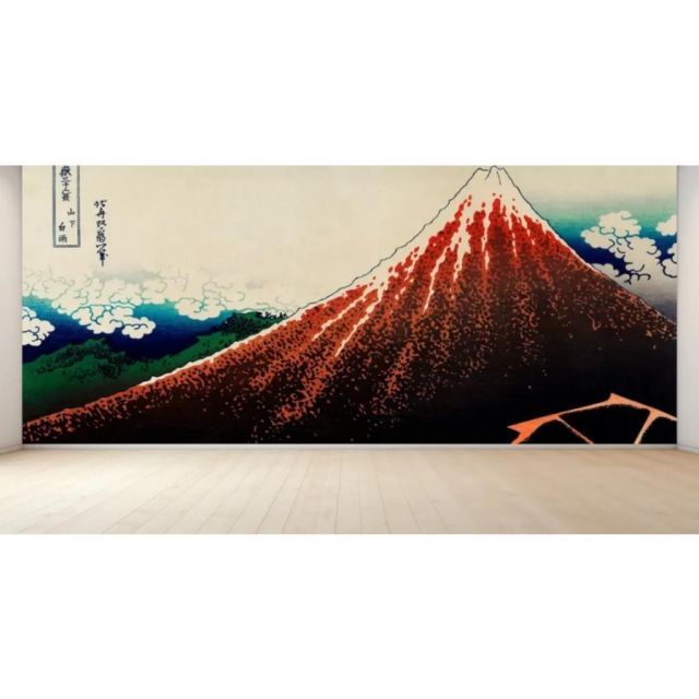 木製パネル アート 葛飾北斎 冨嶽三十六景　山下白雨 冨嶽三十六景 山下白雨 | 葛飾北斎 | 収蔵品詳細 | 作品を知る