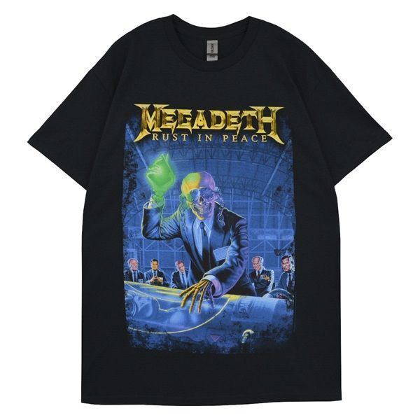 MEGADETH メガデス Rust In Peace 30th Anniversary Tシャツ MEGADETH メガデス Rust In Peace 30th Anniversary Tシャツ
