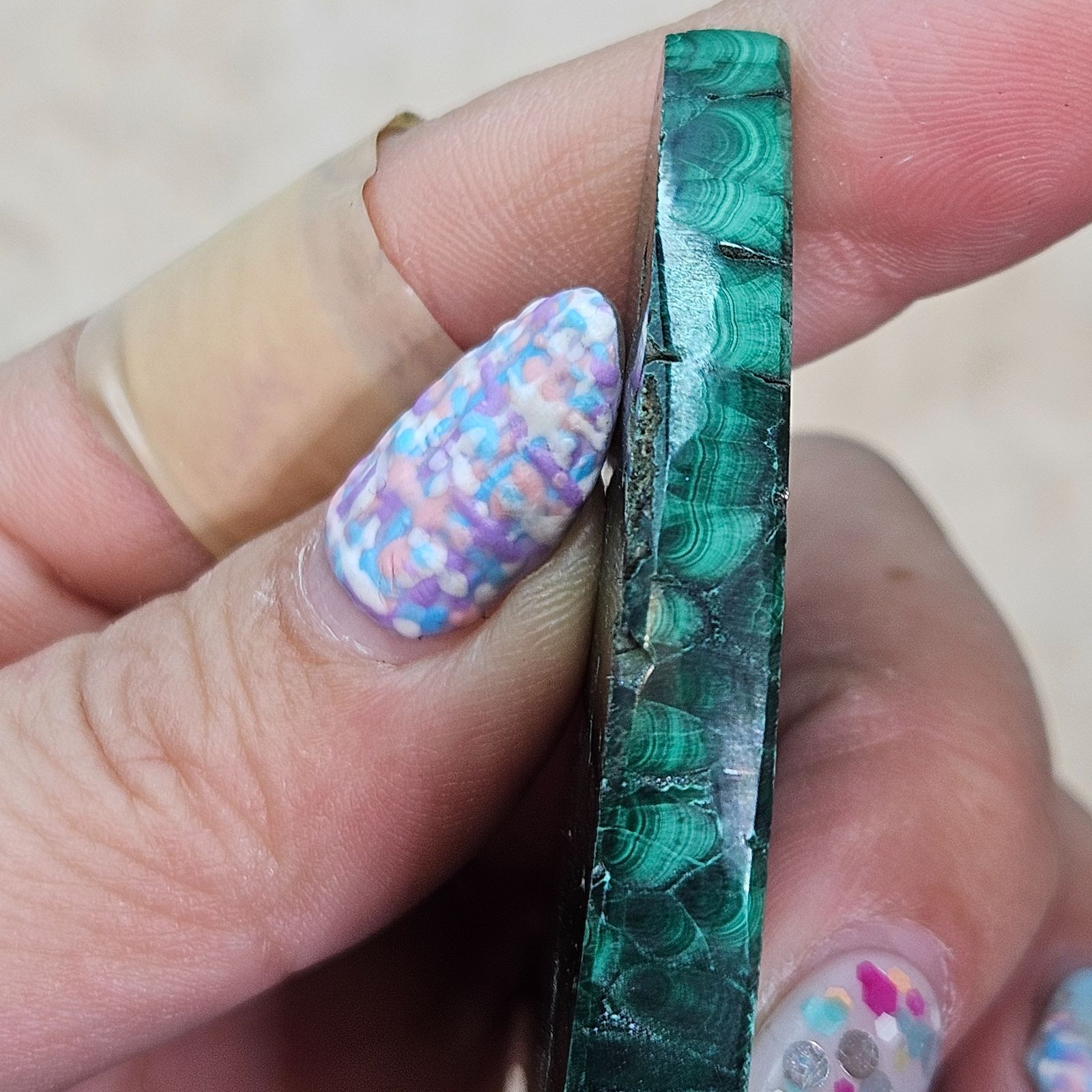 マラカイト✨お月様✨カービング✨ 最安プラン 専用