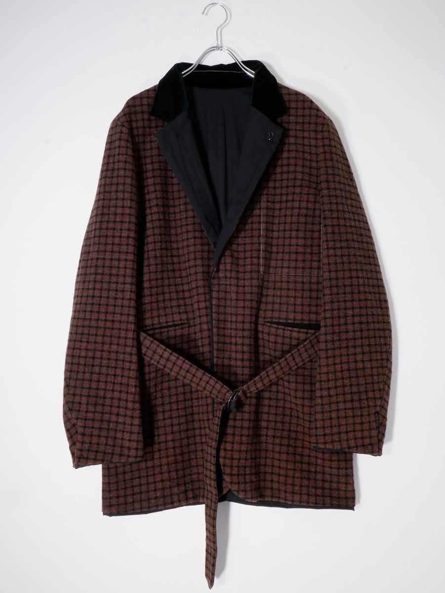 SUNSEAサンシー Reversible Network Check Jacket リバーシブルチェックジャケット【3】【MJKA76201】 -  メルカリ