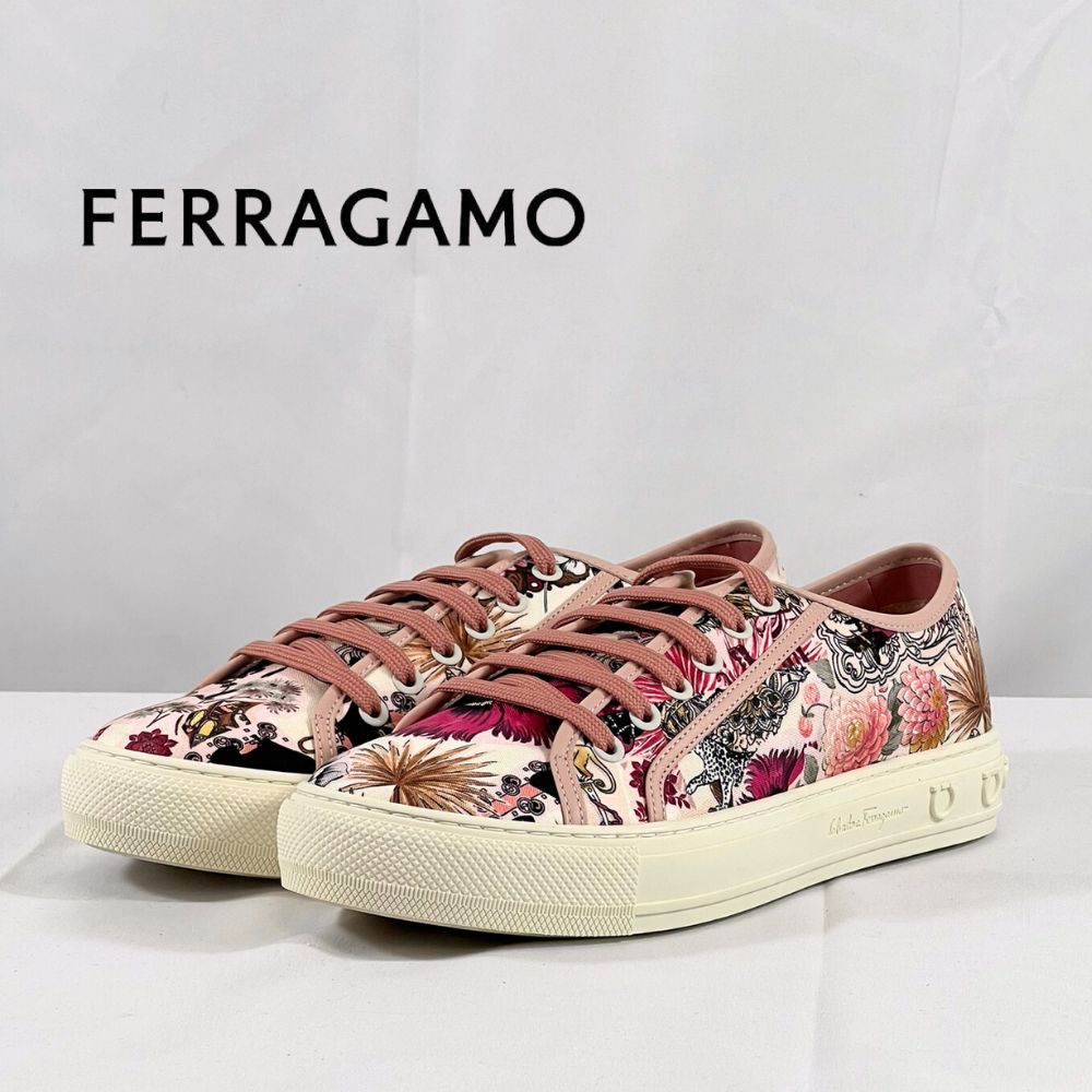 26.0cm / 26.5cm / 27.0cm【限定セール】新品・未使用 FERRAGAMO フェラガモ スニーカー 靴 35769 737448  マルチカラー ピンク ホワイト サルヴァトーレフェラガモ SALVATOREFERRAGAMO 大きいサイズ - メルカリ