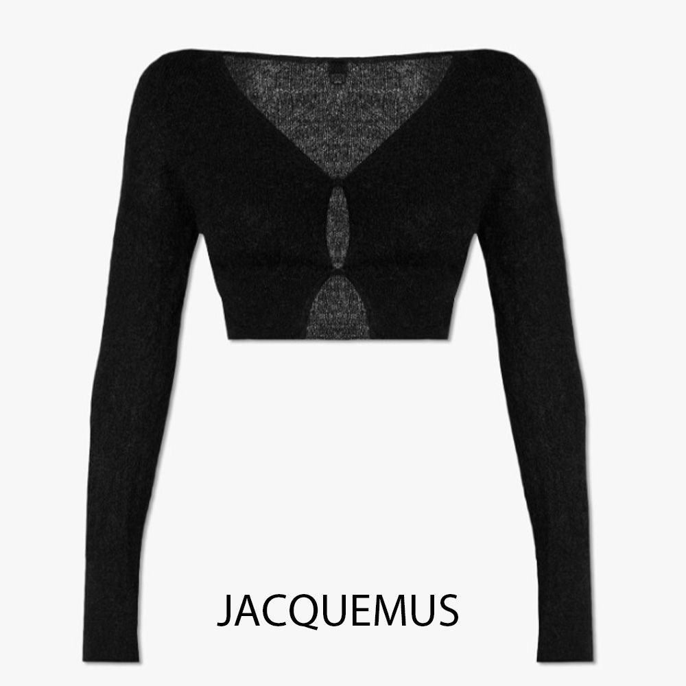 LEMAIRE - jacquemus モヘア クロップド カーディガン 楽天市場】JACQUEMUS ジャックムス カーディガン Le cardigan