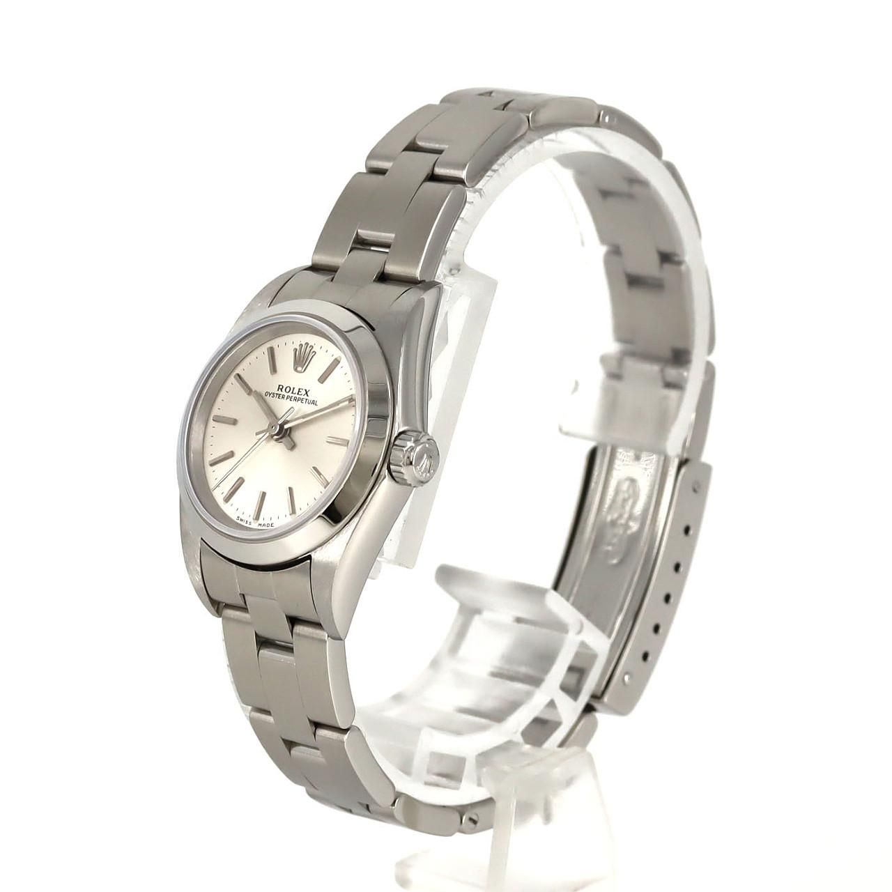 ロレックス オイスターパーペチュアル 76080 SS 自動巻 F番