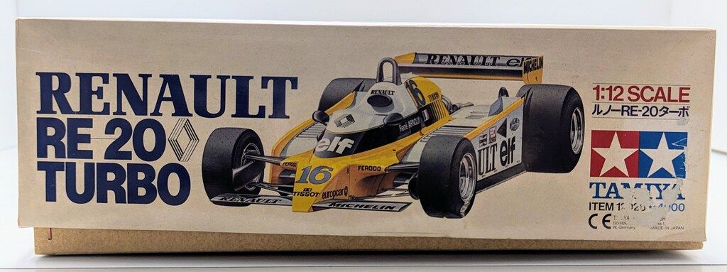 タミヤ 1/12ビッグスケールシリーズ ルノーRE-20ターボ NO.24 - メルカリ