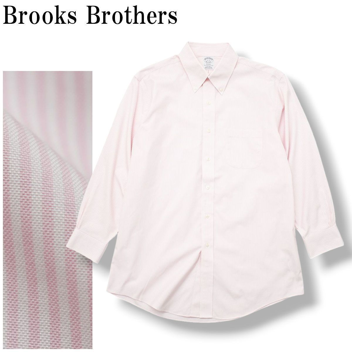 Brooks Brothers ブルックスブラザーズ　USA製 BD 長袖シャツ BROOKS BROTHERS L/古着 ブルックスブラザーズ 長袖 ブランド