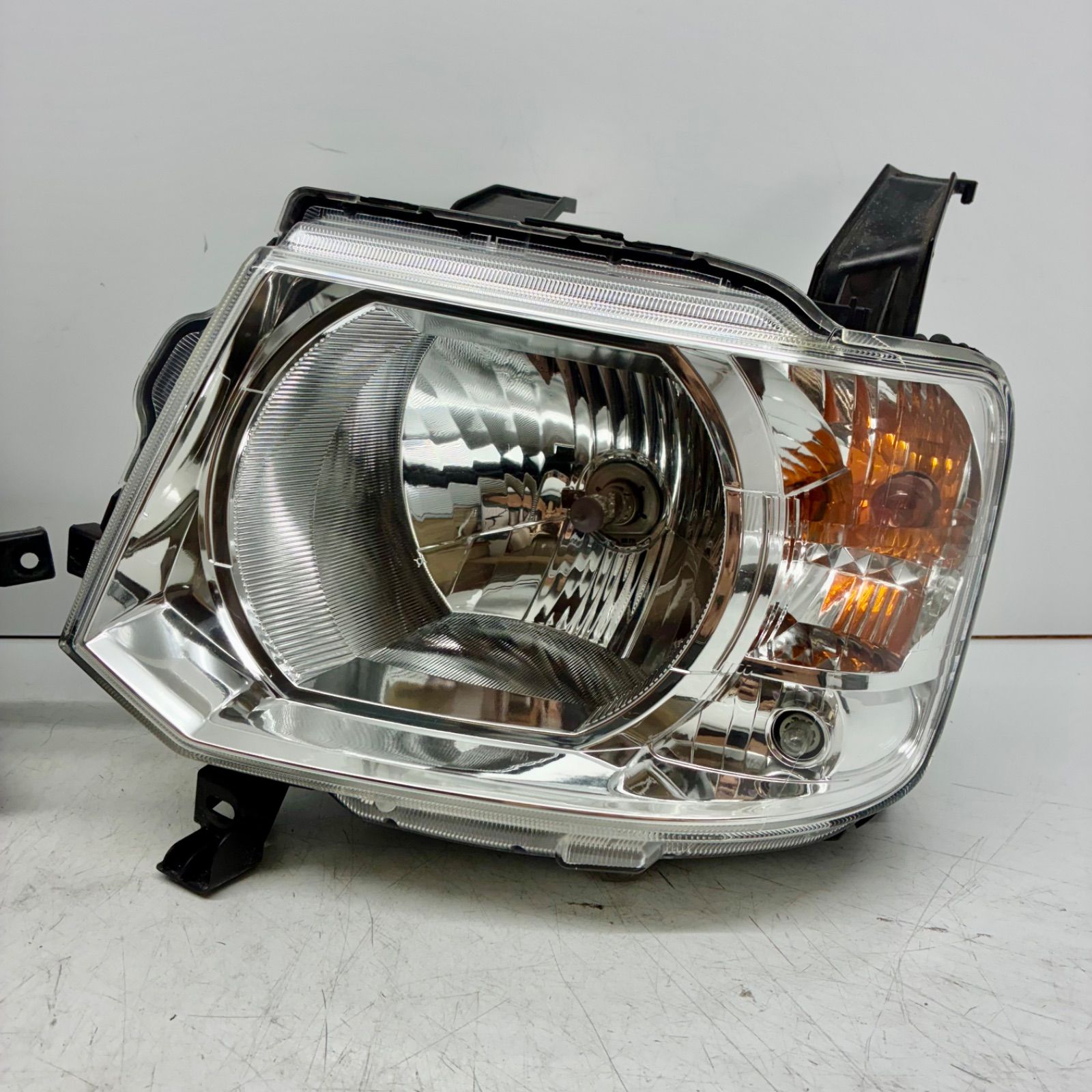 コーティング済 H81W H82W H91W H92W オッティ EKワゴン ヘッドライト ランプ レンズ 左右セット LR ハロゲン STANLEY P6519 P71463