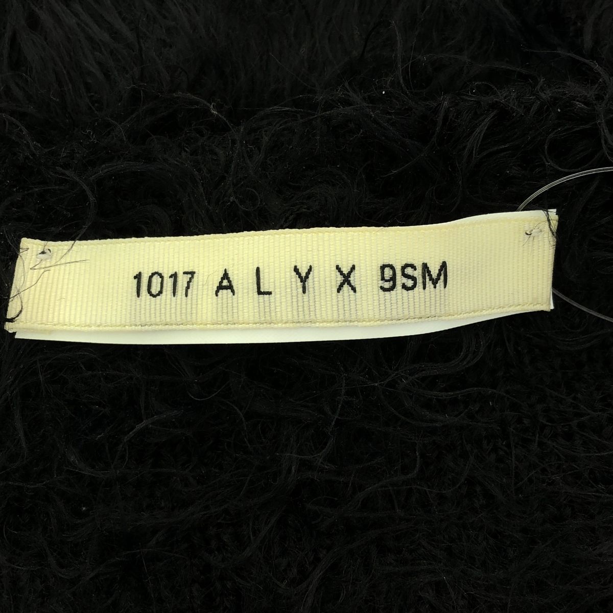 1017 ALYX 9SM アリクス FEATHER CREWNECK SWEATER シャギーニット