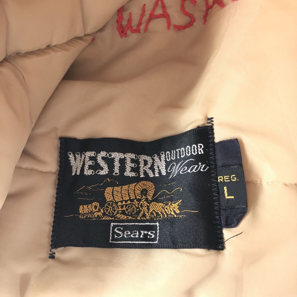 古着 70年代 シアーズ Sears WESTERN OUTDOOR キルティングベスト メンズL ヴィンテージ/eaa405715