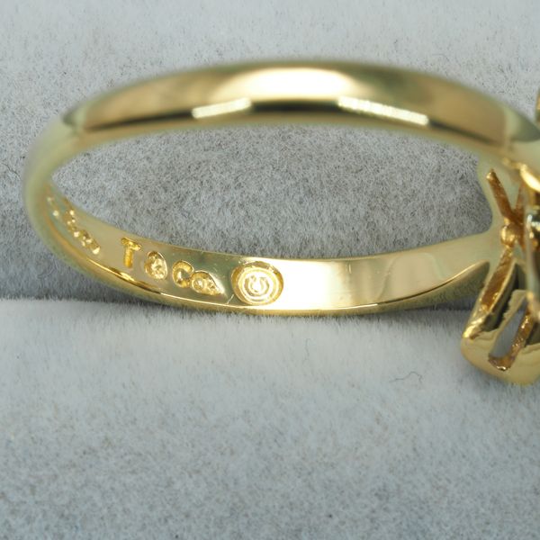 ティファニー リング ダイヤ ダイヤモンド グラフィティX キス 9.5号  