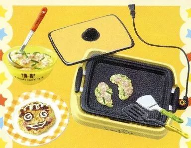 食玩　トレーディングフィギュア　2.じゅーじゅーお好み焼き 「ぷちサンプルシリーズ ママといっしょにクッキング」 中古】食玩 トレーディングフィギュア 2.じゅーじゅーお好み焼き