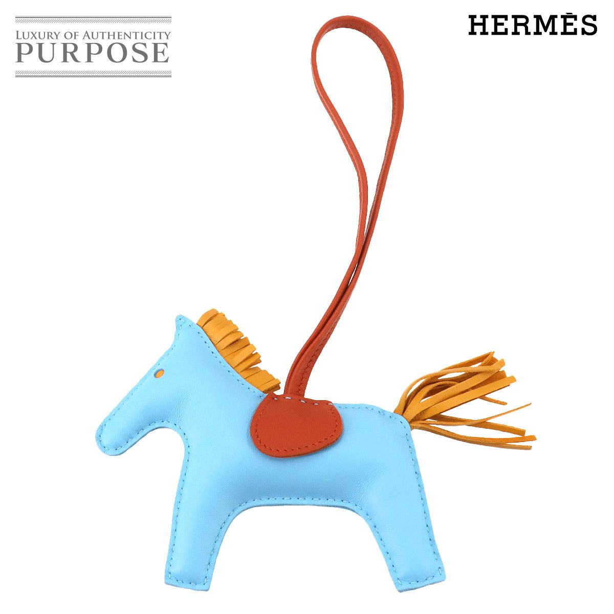 未使用 展示品 エルメス HERMES ロデオ MM バッグ チャーム