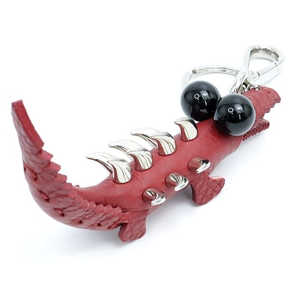 フェンディ FENDI アニマルキーホルダー ワニ 17415