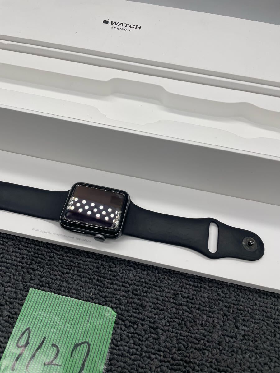 Apple 割引 Watch Series 3 42mm スペースグレイ アルミ 箱付き 初期化