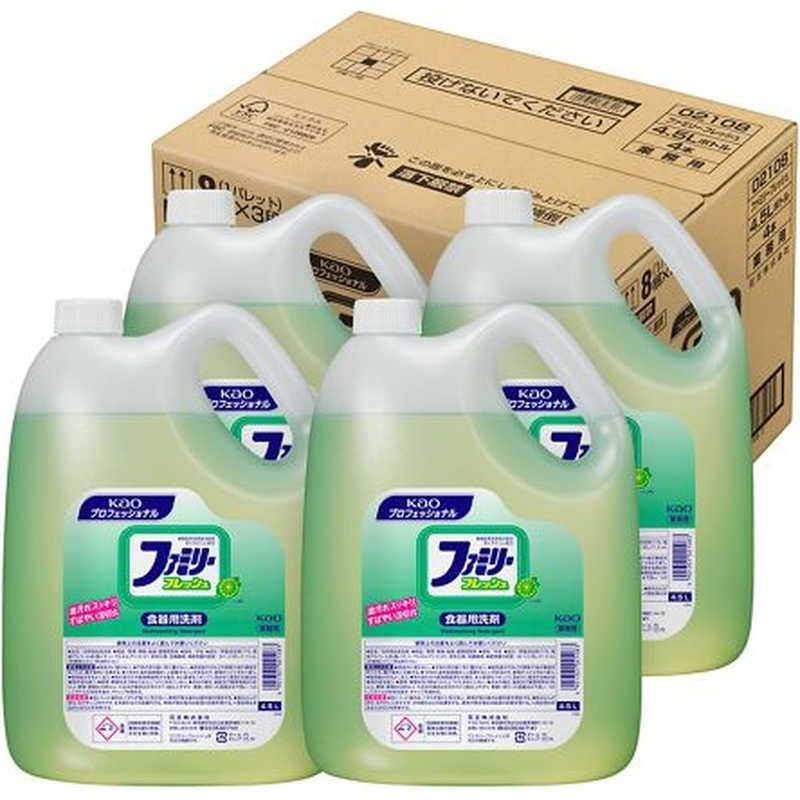 未開梱 花王 ケース ファミリーフレッシュ 業務用 4.5L×4個
