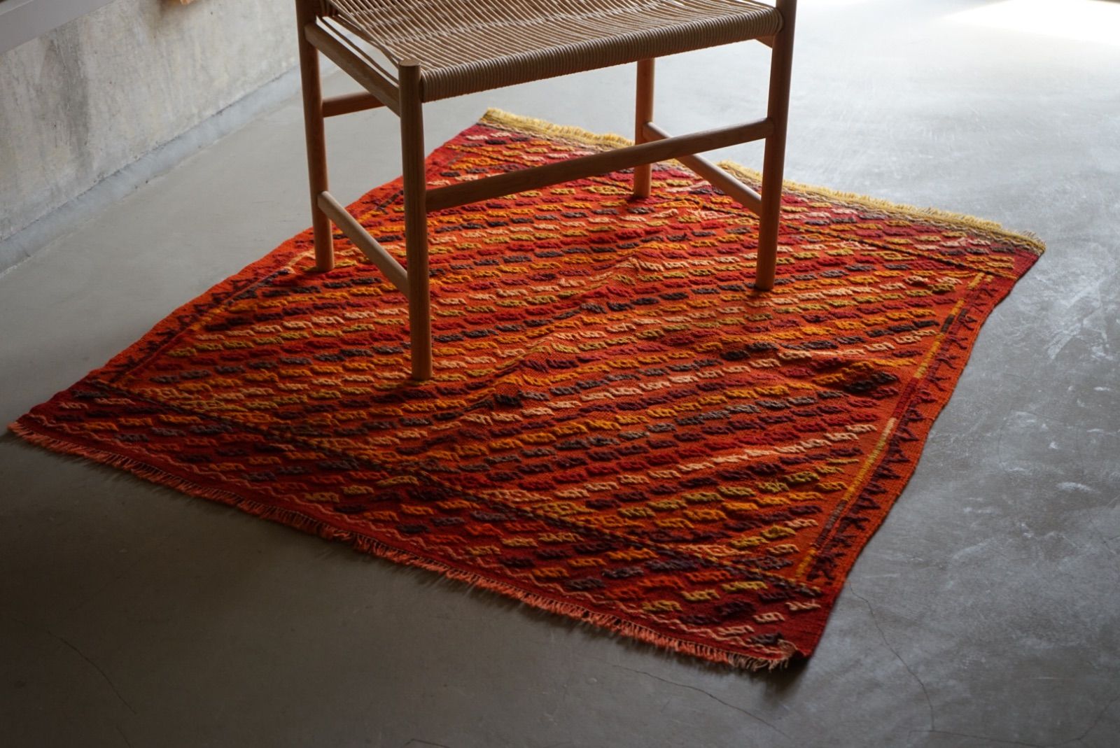 174×121 ヴィンテージラグ バルーチ 手織ラグ 174×121 ヴィンテージ