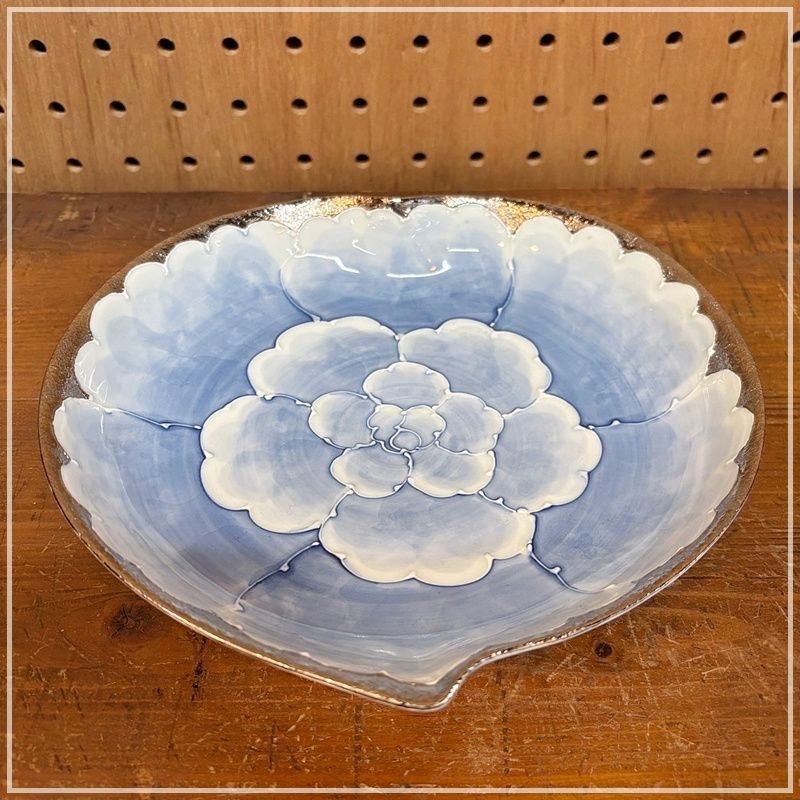 P-764有田焼文山窯プラチナ牡丹りんご皿 未使用保管品 盛り上げプラチナ陽刻 Amazon | 有田焼 文山窯 プラチナ牡丹 7寸りんご皿 | 小皿