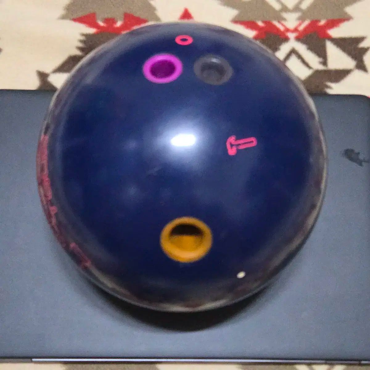 ハンマー製 ボ−リング ボ−ル14ポンド ボウリングボール14