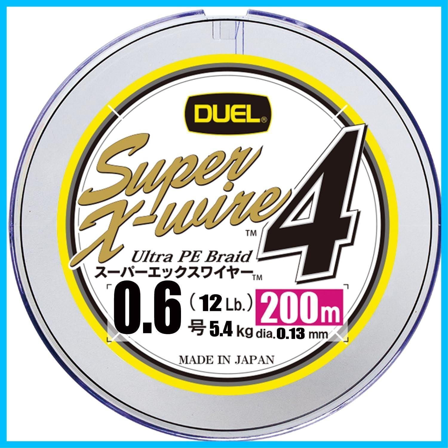 新着商品】DUEL (デュエル) PEライン 釣り糸 スーパーエックスワイヤー